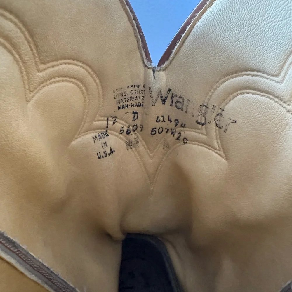 Men’s Wrangler Cowboy Boots Size 12 - Picture 2 of 2